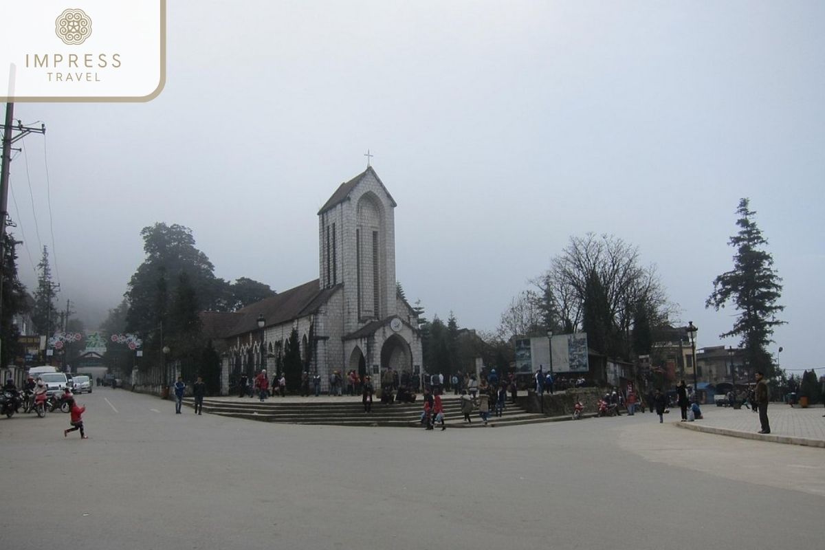 Stone Church in Sapa Conquering Tours 