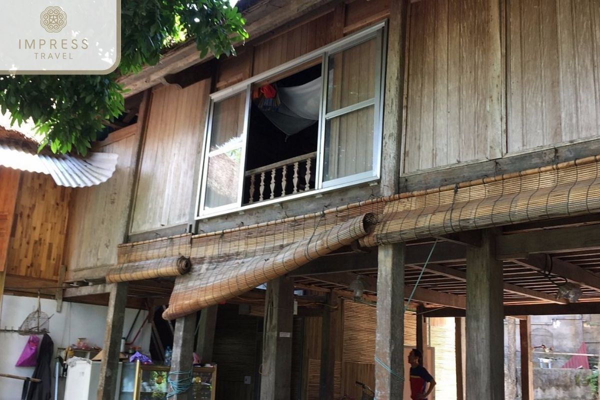 Traditional stilt house