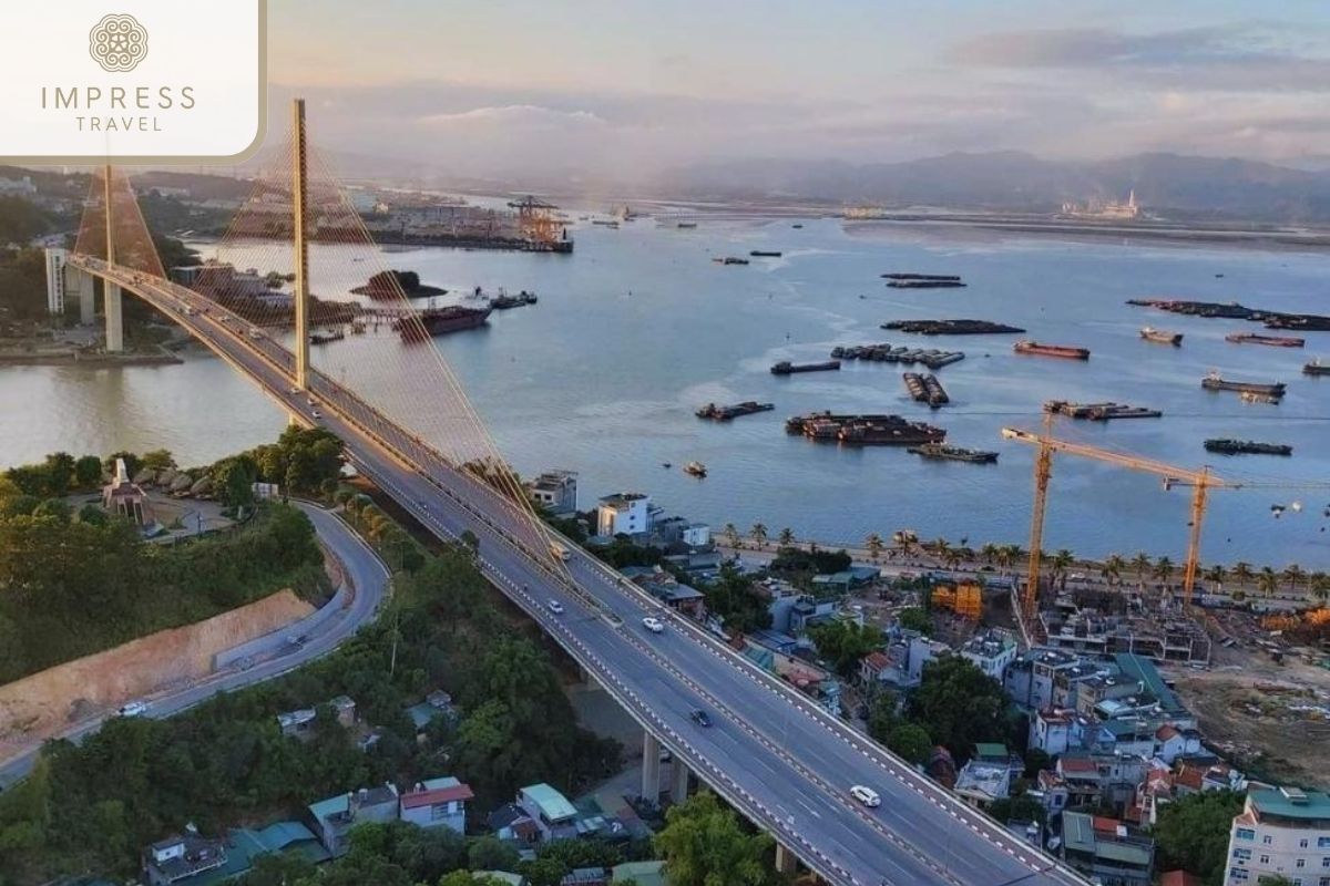 Bai Chay Bridge in Halong Cultural Tour