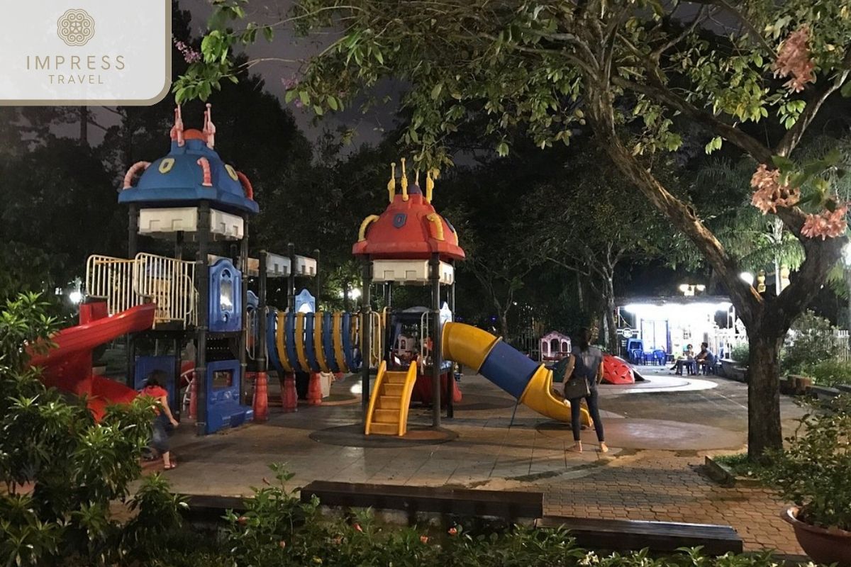 Children's play area in Ho Chi Minh Picnic Tours