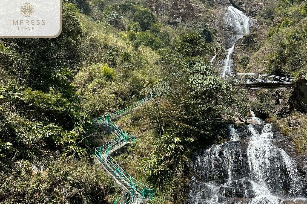 Steps to visit Silver Waterfall