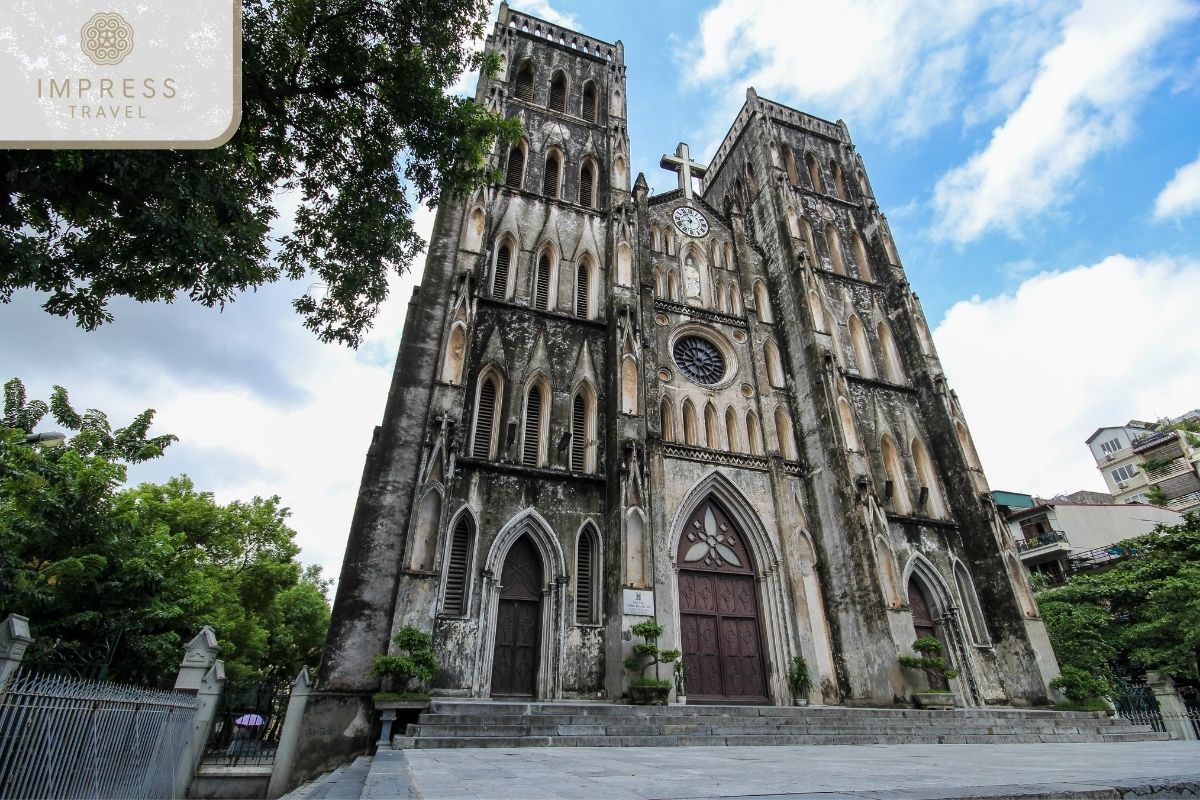 St. Joseph's Cathedral in Hanoi religion tours