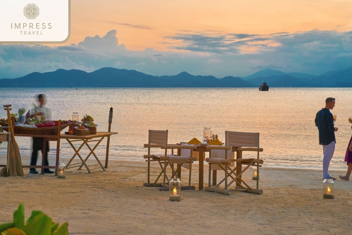 BBQ on the beach in Danang leisure tours