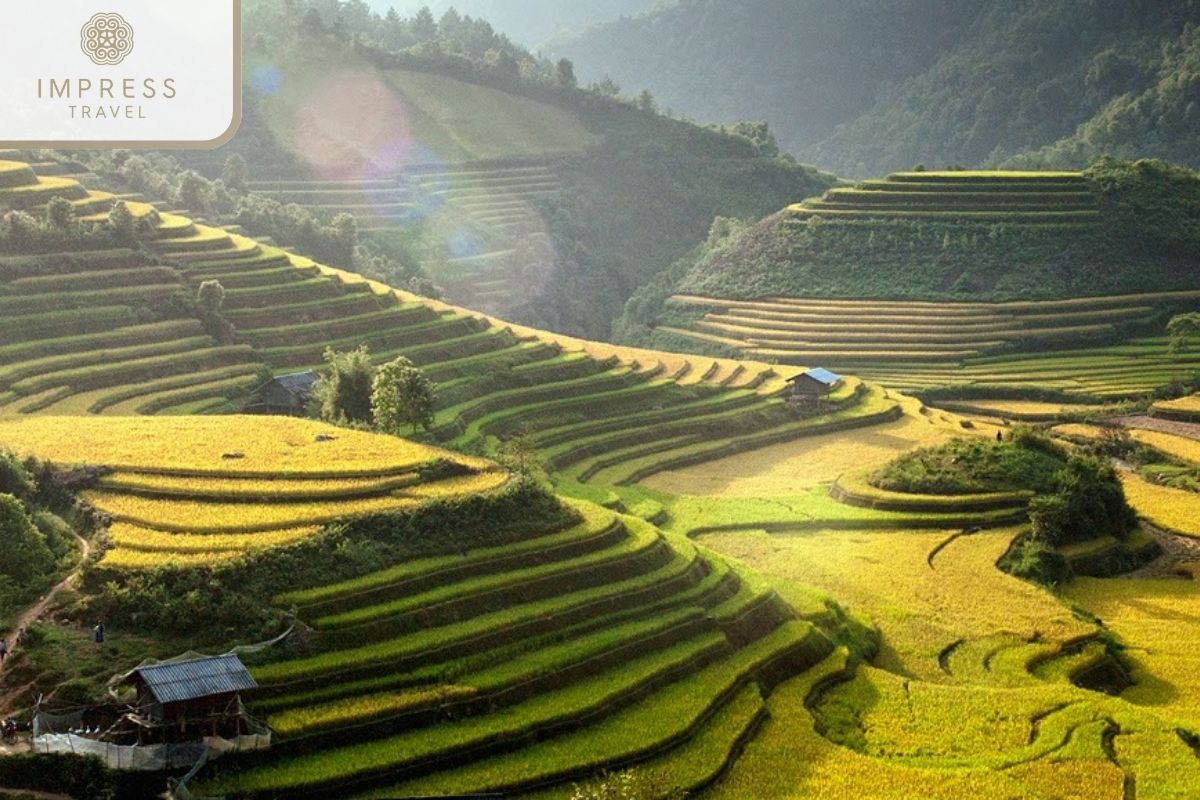 La Pan Tan in Thap Troi Mountain Peak Mu Cang Chai 