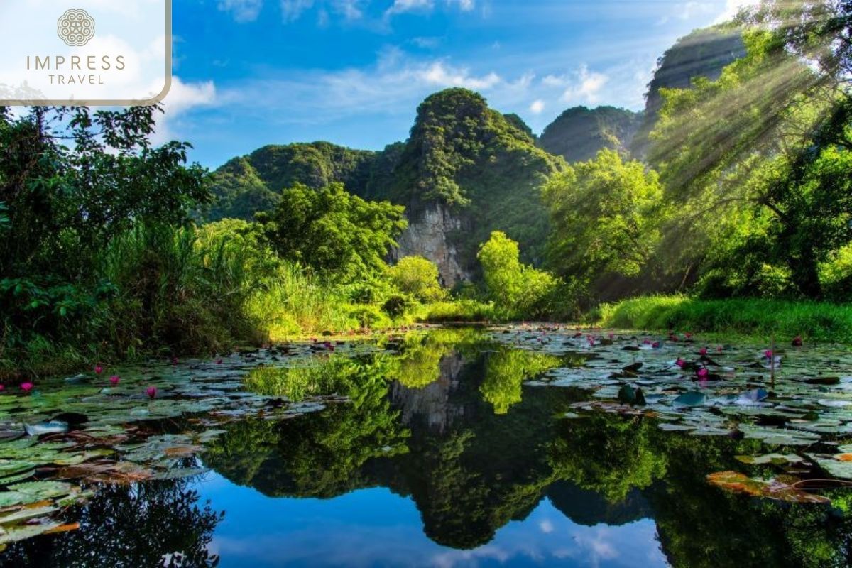 Thung Nang Valley in Ninh Binh Moped tours