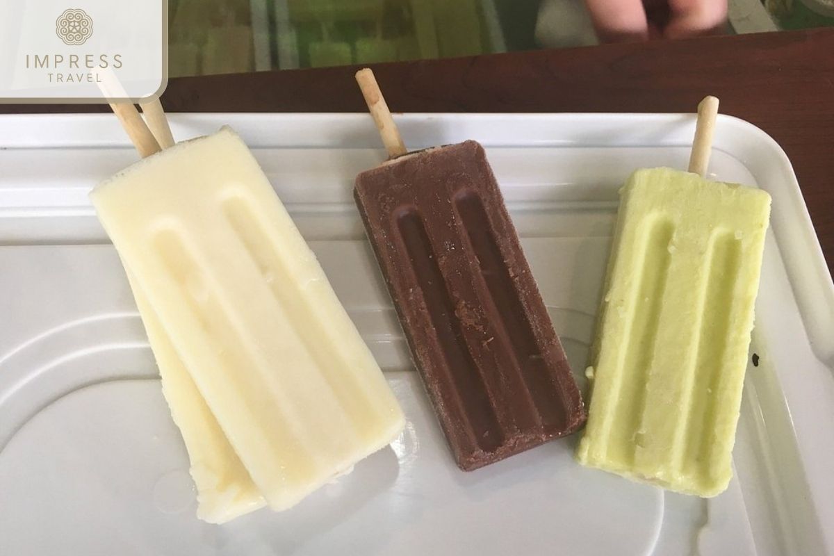 Ice Cream Sticks in Hanoi Snack Tour