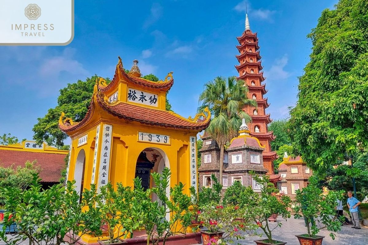 Tran Quoc Pagoda in Unveil the Beauty of Hanoi's Opera House