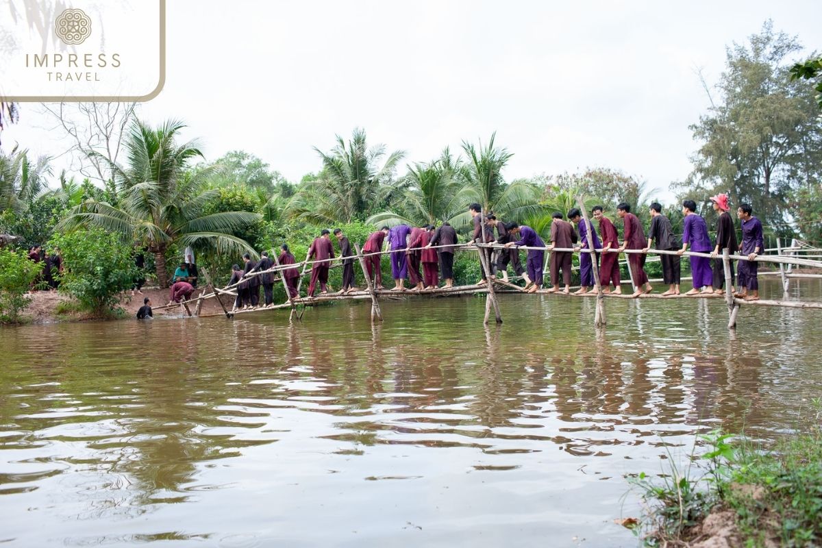 Fun activities at Vam Ho Bird Sanctuary