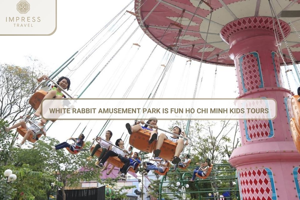 Family Ho Chi Minh Tours visit White Rabbit Amusement Park