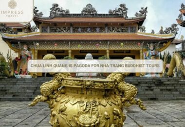 Chua Linh Quang Is Pagoda For Nha Trang Buddhist Tours