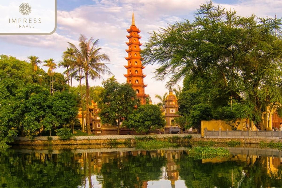 Chua Tran Quoc For Hanoi Religion Tours 