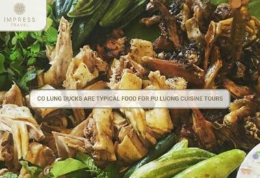 Typical Food For Pu Luong Cuisine Tours