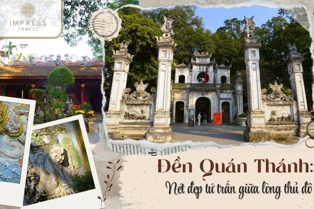 Den Quan Thanh on Hanoi Taoism Tours