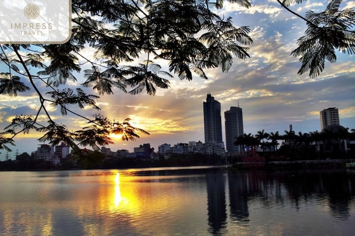 A Bony Lake For Hanoi Paddle Tours 