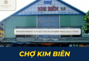 Kim Bien Market is place for Ho Chi Minh Wholesale tours