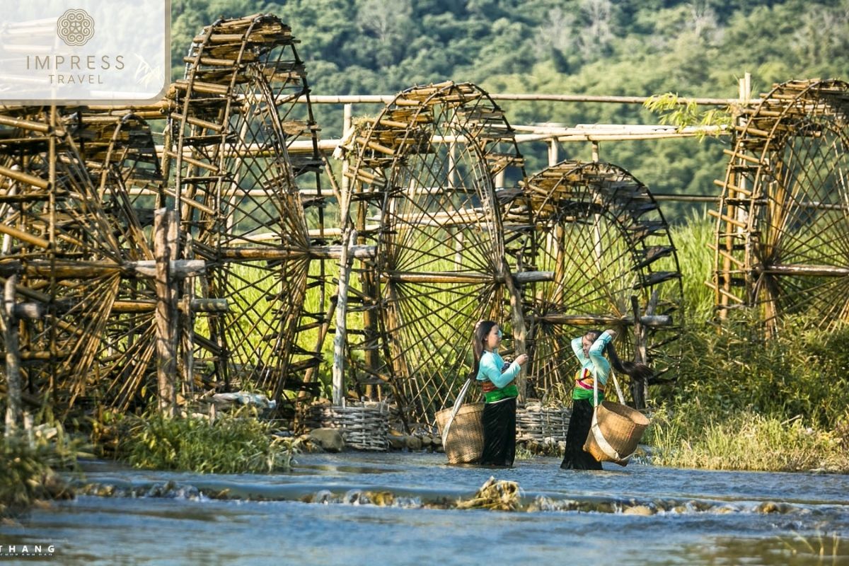 La Han Bridge Is Unique Way Over For Pu Luong Hamlet Tours