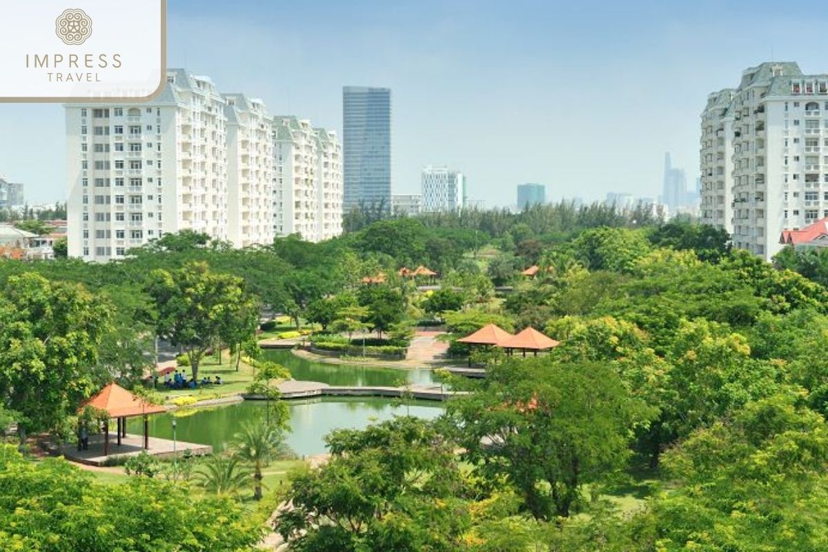 Nam Vien Park For Ho Chi Minh Walk Tours 