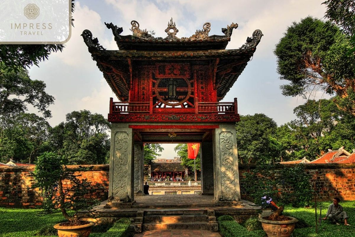 Nha Bat Giac Is Library For Hanoi Study Tours