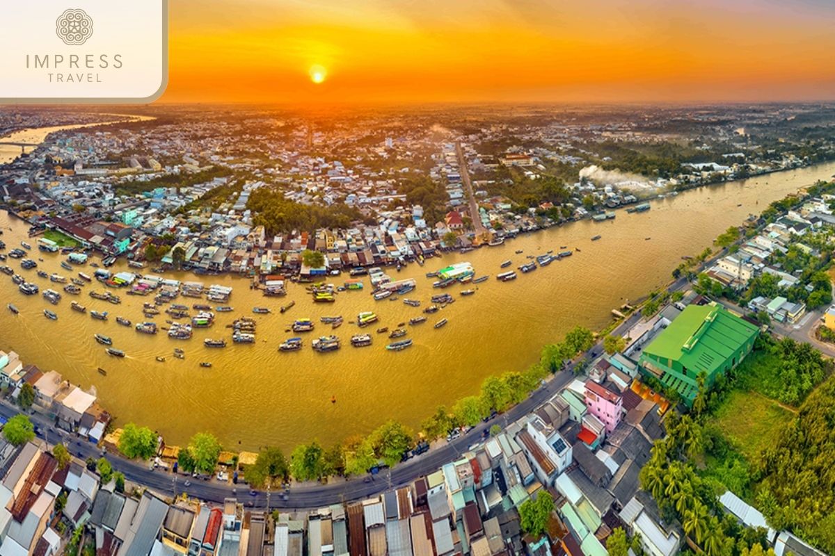 Glowing District For Mekong Orchard Tours