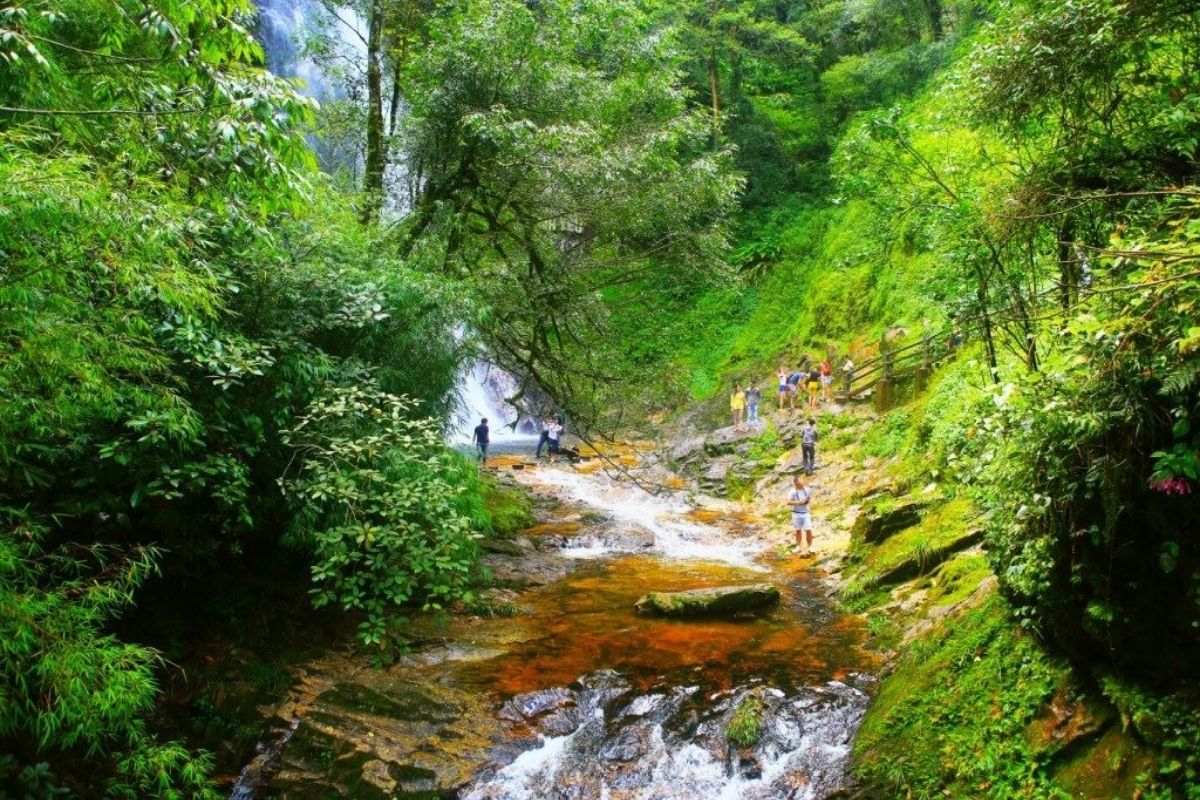 Quoc Waterfall Is Clean Land 