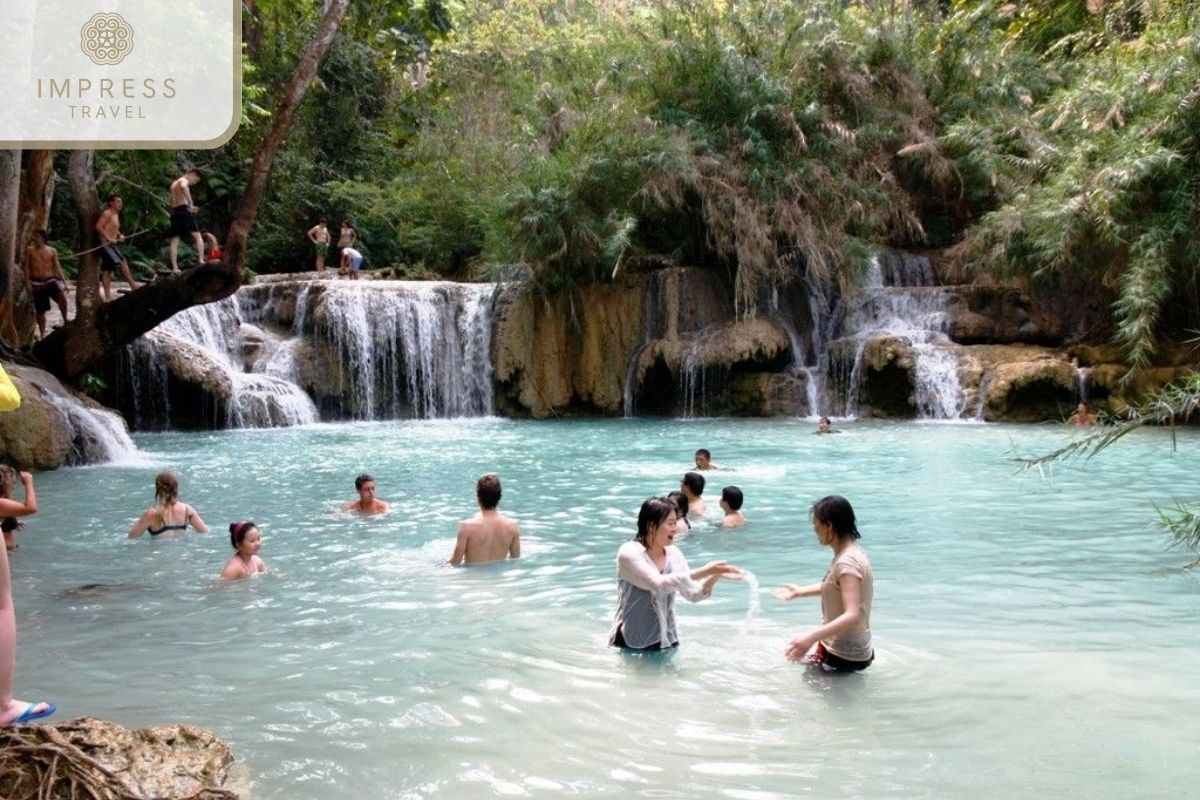 Suoi Tranh Waterfall is steam for Phu Quoc Island Nature tours 