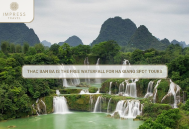 The Free Waterfall For Ha Giang Spot Tours