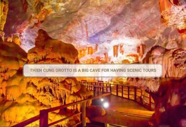 Thien Cung Grotto Is A Big Cave For Having Scenic Tours