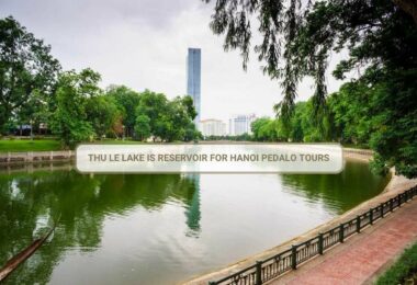 Reservoir For Hanoi Pedalo Tours