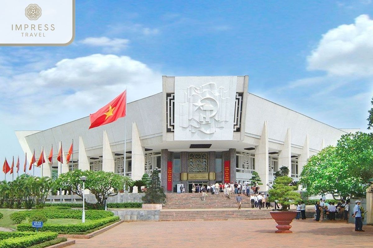 Ho Chi Minh Museum in Ho Chi Minh City stroll tour