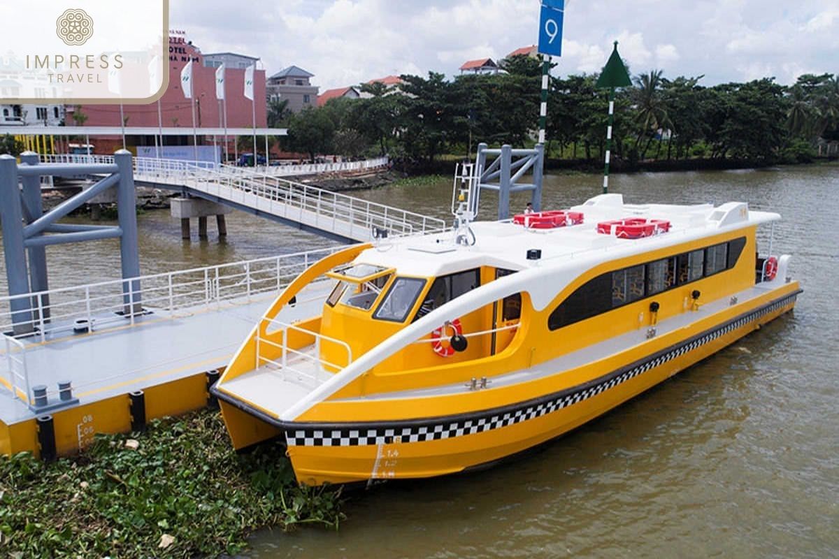 Saigon Waterbus in Ho Chi Minh City stroll tour