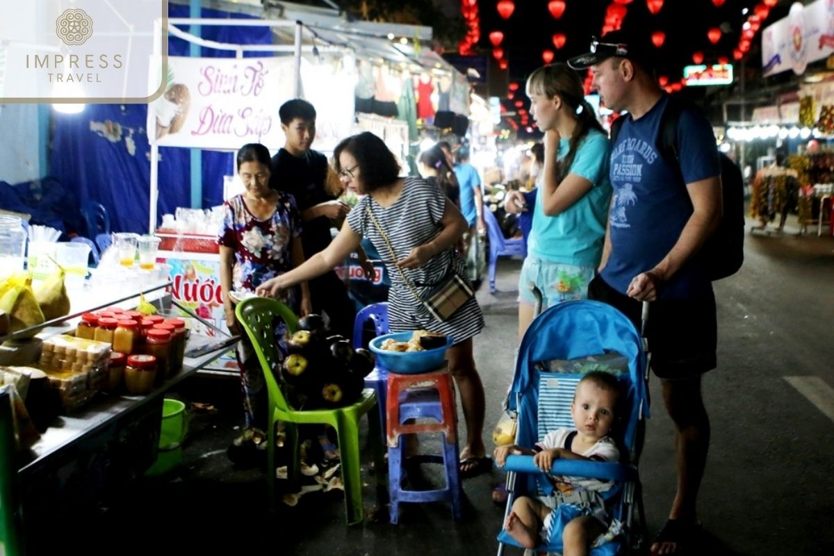 Dinh Cau Night Market in Phu Quoc island pray tours