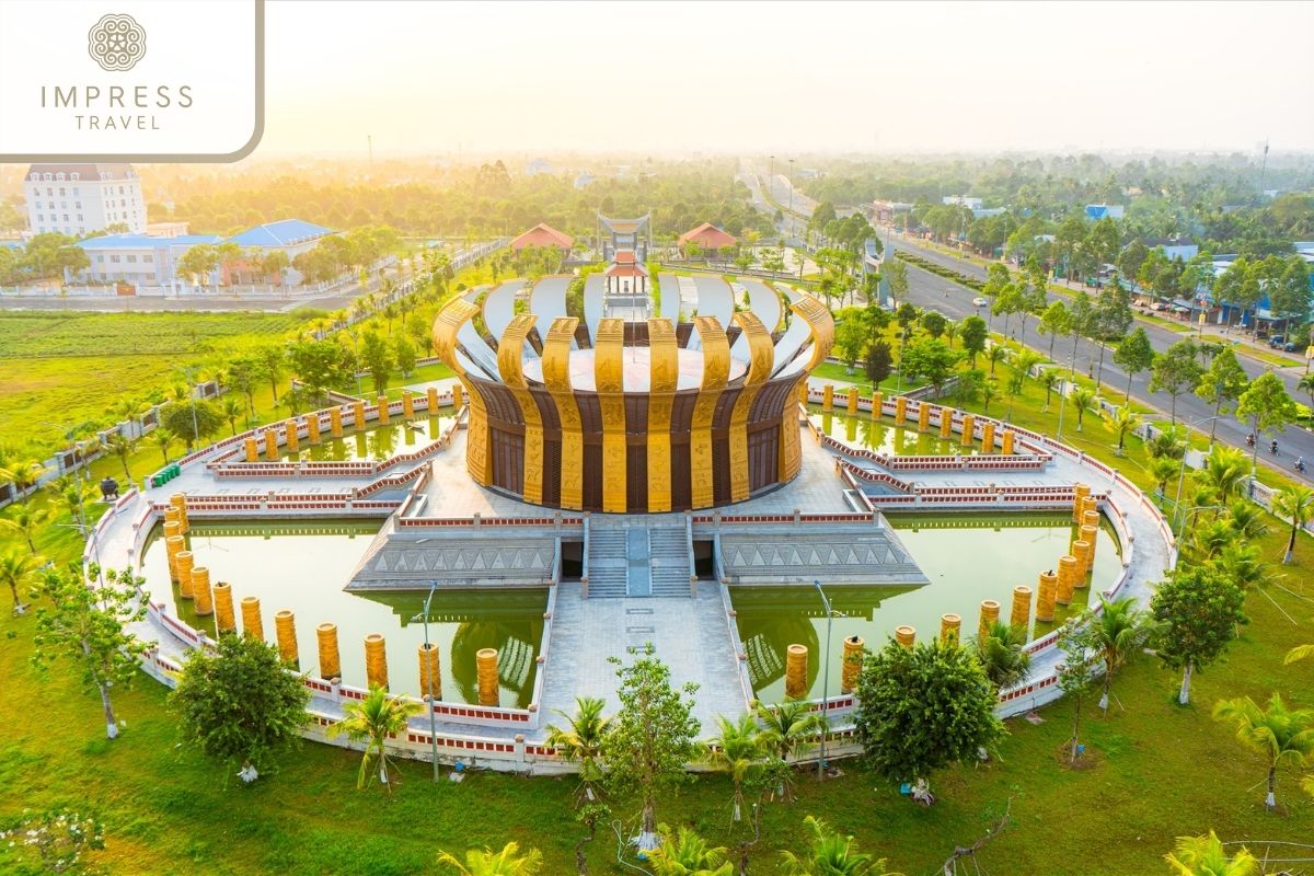 Panoramic view of Hung King Temple 