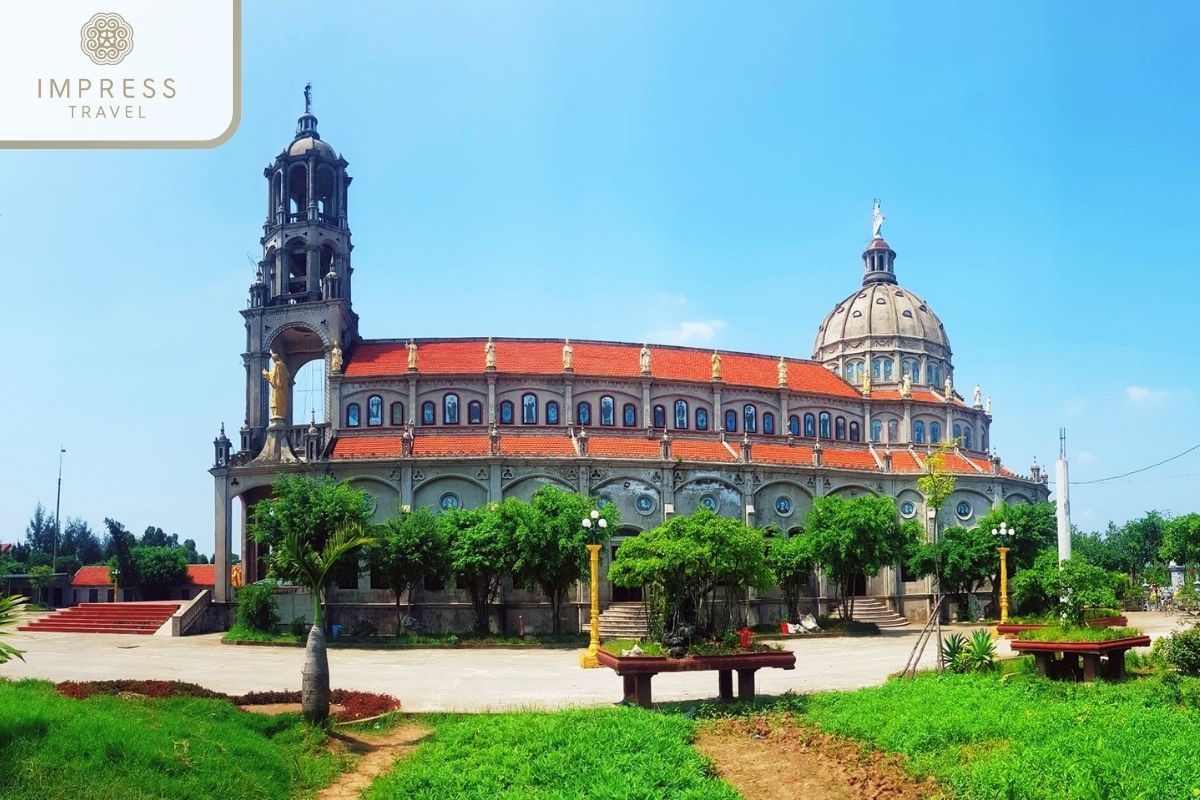 Kim Trung Church in Ninh Binh Faith Tours