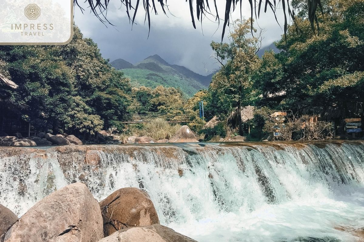 Waterfall Areas in Danang outing tours 