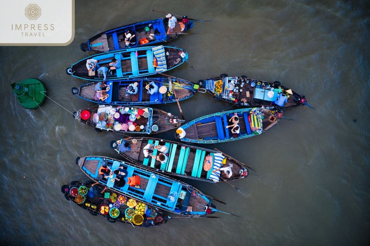 Cai Rang Floating Market