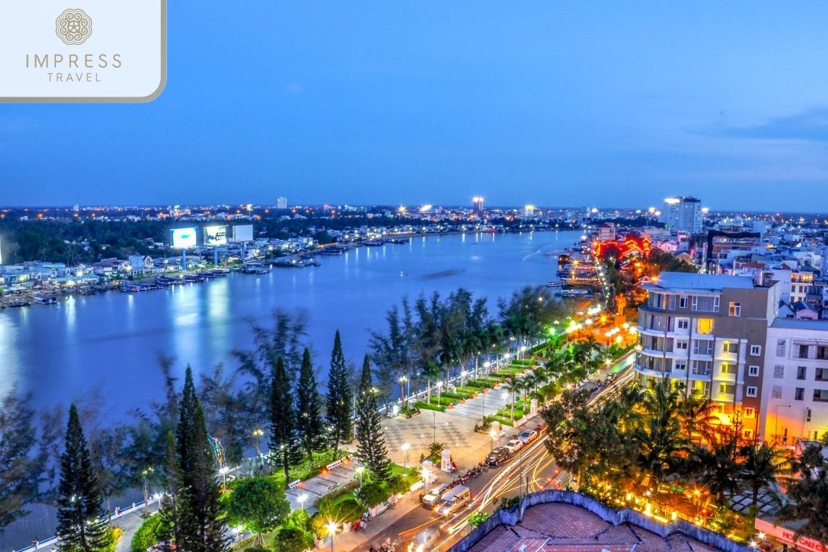 Ninh Kieu Wharf in Can Tho Mekong Serene tours