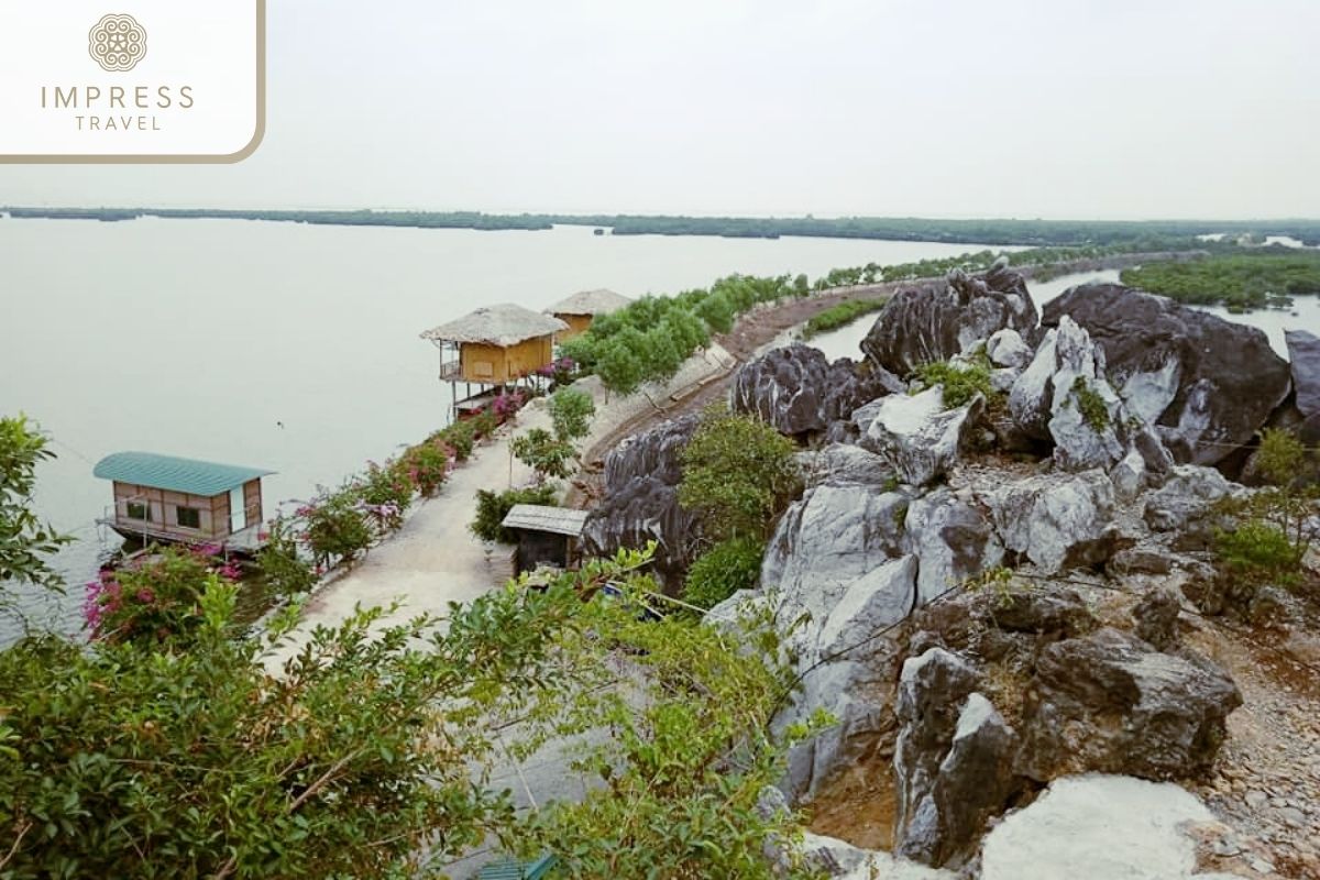 Tay Long Lake in Halong Camping tours