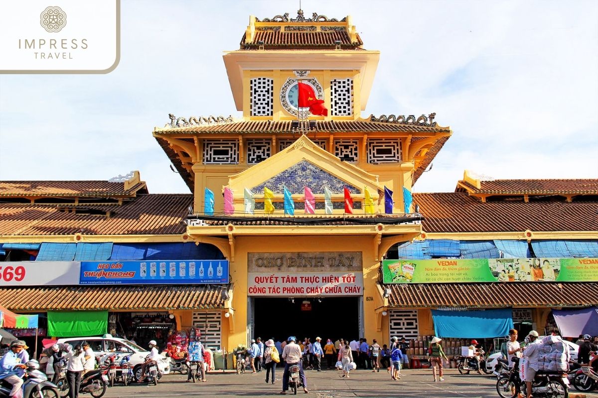 Binh Tay Market in Ho Chi Minh Buddhist tours