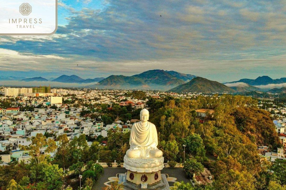 Long Son Pagoda in Nha Trang Buddhist tours 