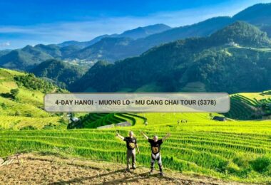 4-day Hanoi - Muong Lo - Mu Cang Chai tour ($378)