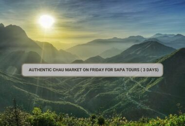 Chau Market on Friday for Sapa Tours