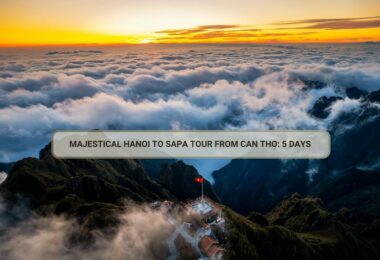 Majestical Hanoi to Sapa tour from Can Tho: 5 days