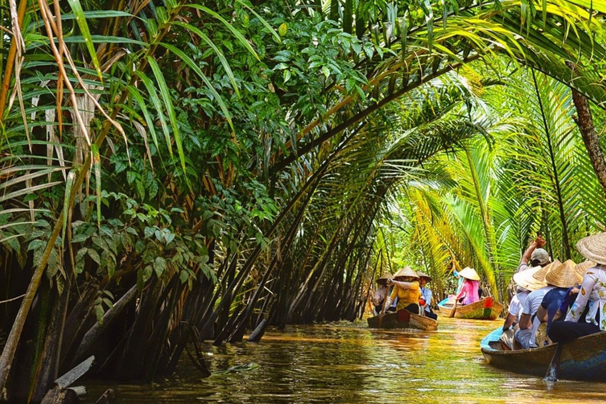 local fishing traditions, and stunning landscapes of the Mekong Delta. 