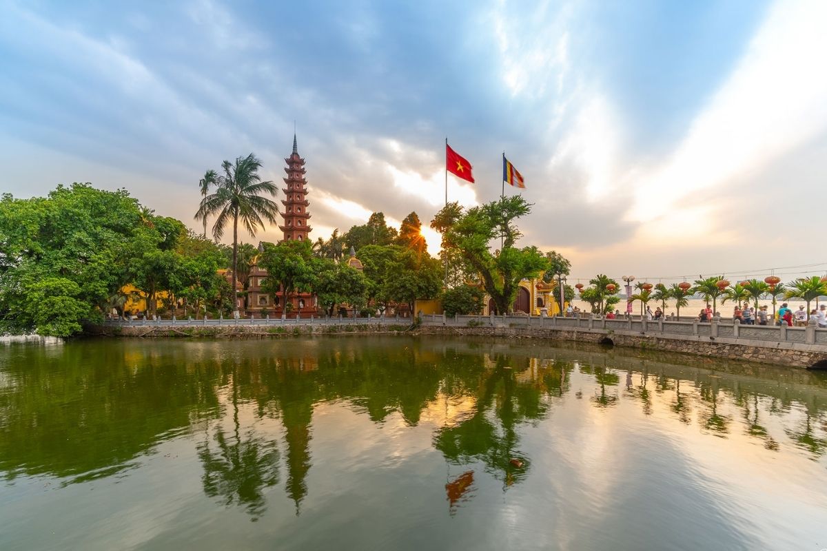 Ngoc Ha Temple Is The Local Holy For Hanoi Folk Tours