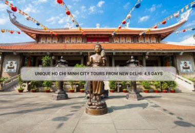 Unique Ho Chi Minh City Tours From New Delhi: 4,5 Days