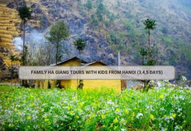 Family Ha Giang Tours With Kids From Hanoi