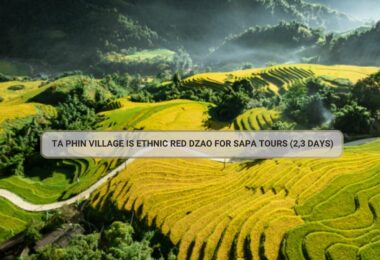 Ta Phin Village Is Ethnic Red Dzao For Sapa Tours