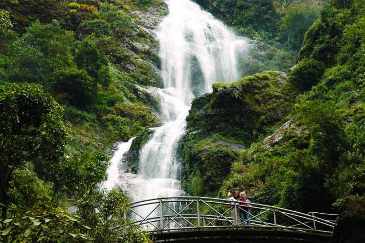 The Love Waterfall Is Romantic Site For Sapa Tours