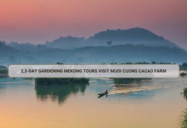 2,3-Day Gardening Mekong Tours Visit Muoi Cuong Cacao Farm