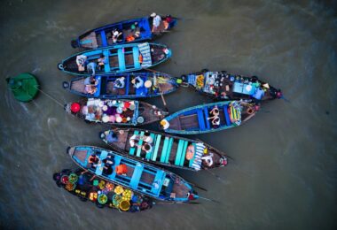 Cai Rang floating market